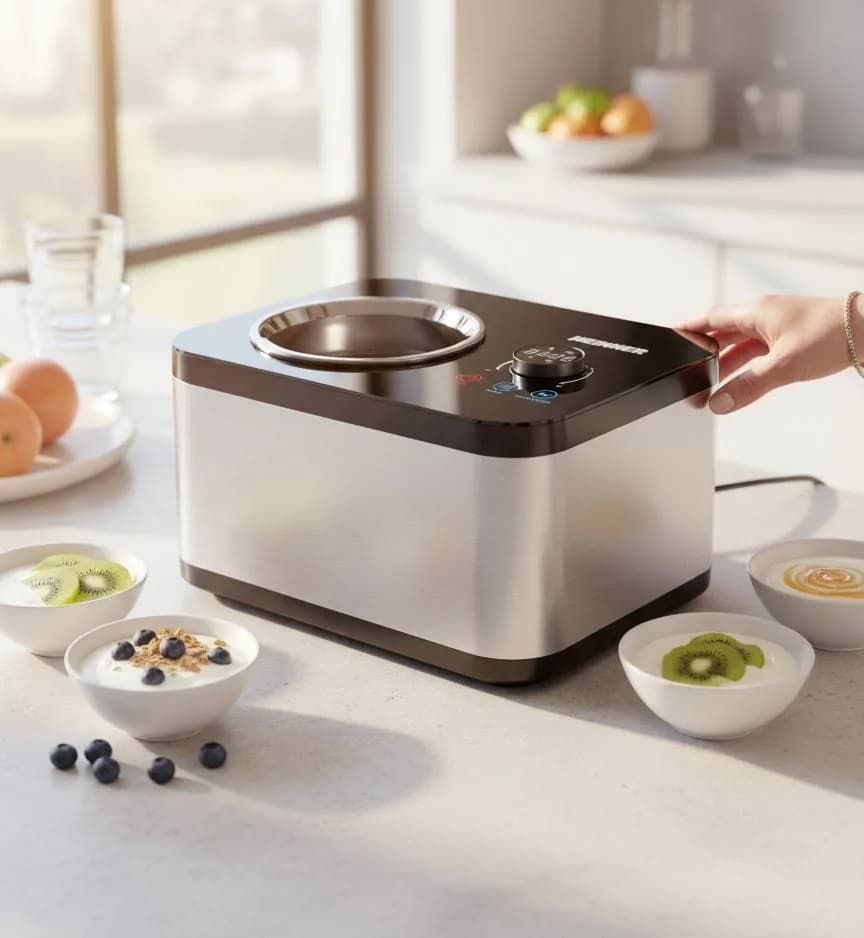 Aparat de făcut înghețată HEINNER SweetFreeze HICM-DW154SSBK — miniatură
