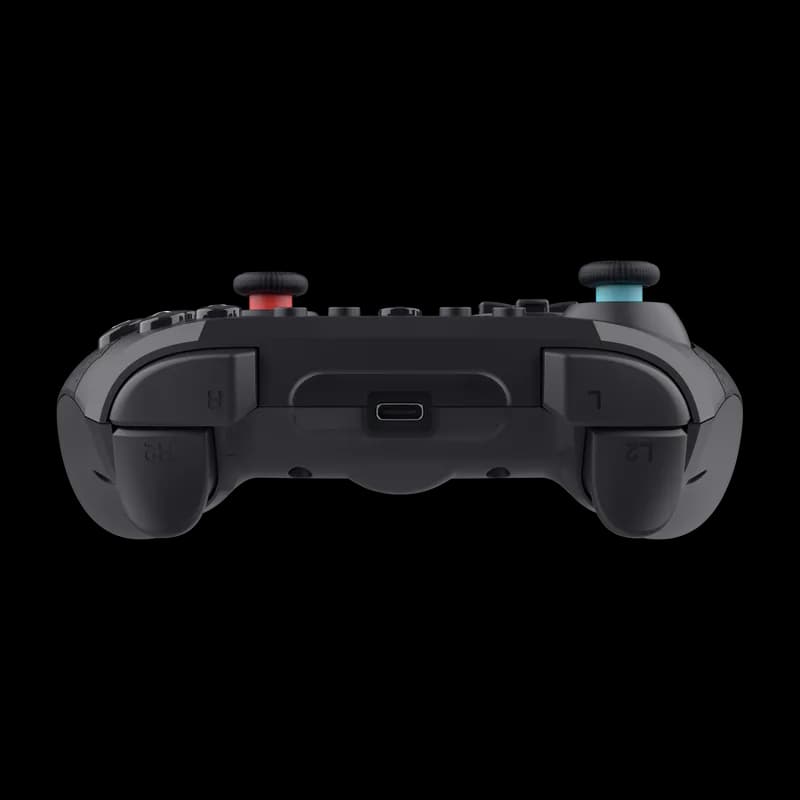 Controller wireless Trust Muta pentru consola Nintendo Switch, 15 butoane, controale: A, B, X, Y, L1, L2, L3, R1, R2, R3, reset, 8-way, start, select, d-input, negru — miniatură