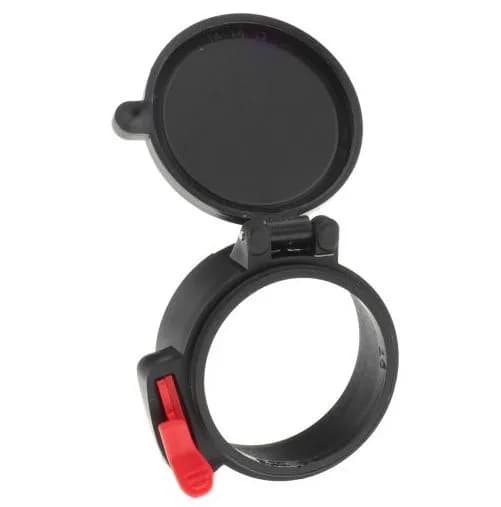 Capac de protecție rabatabil Butler Creek Flip-Open 39 pentru ocular de lunetă de armă