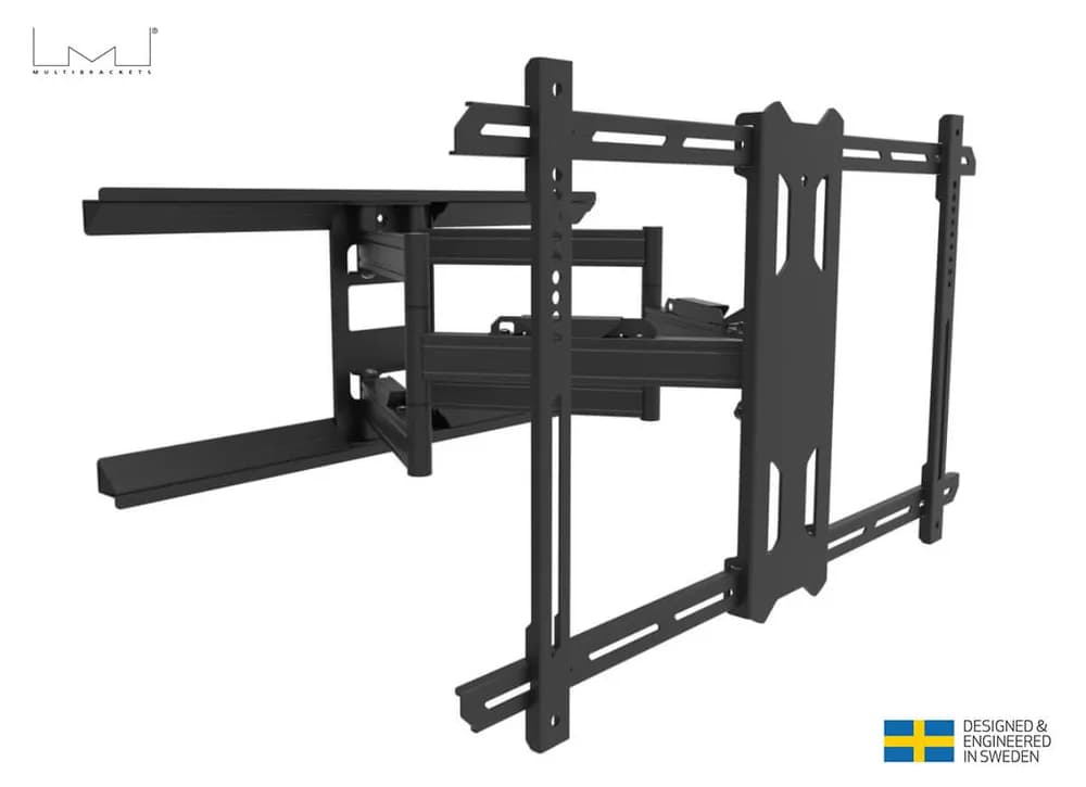 Suport TV de perete de exterior Flexarm Duo Multibrackets MB-6713, 55"-80", max.60 kg, negru