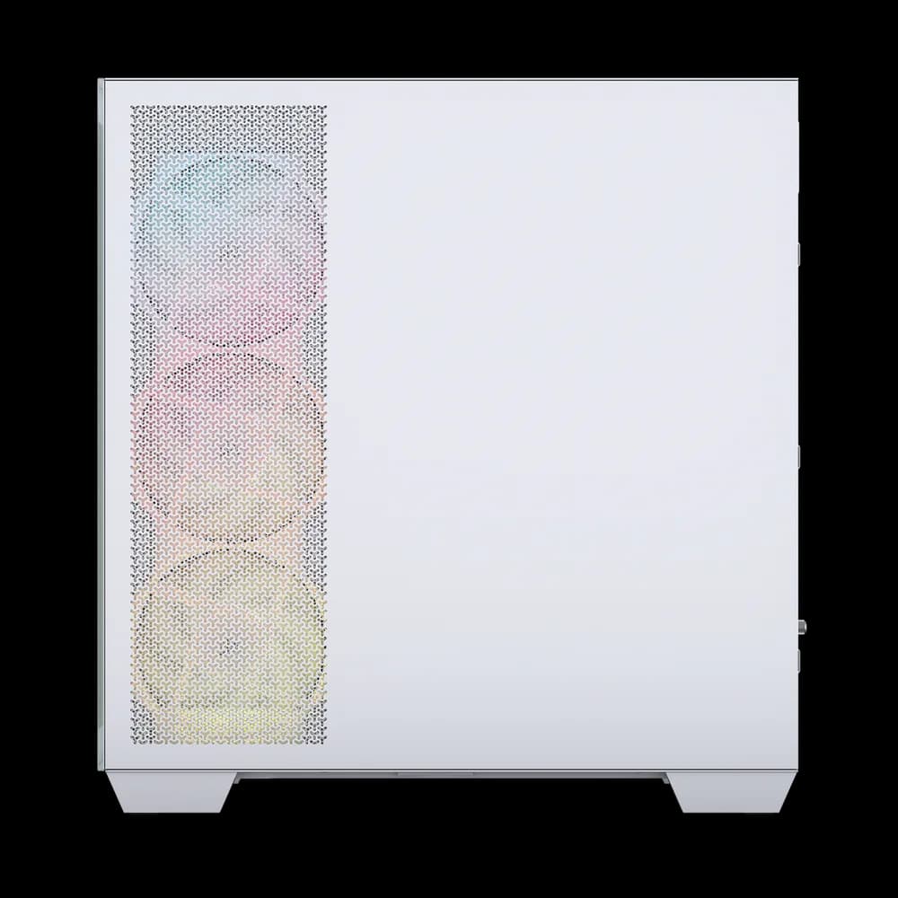 Carcasa Corsair 2800X RS-R ARGB, Micro-ATX, cu 3 ventilatoare incluse RS120-R ARGB, Alb "CC-9011348-WW" — miniatură