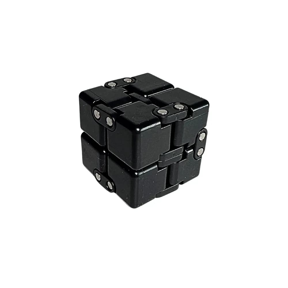 Jucărie fidget: Cub infinit: Negru