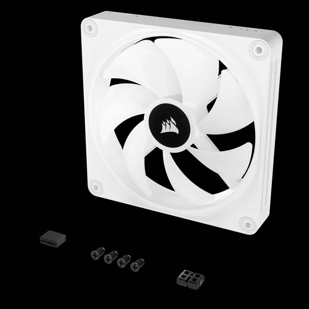Ventilator Corsair iCUE LINK QX140 RGB WHITE "CO-9051007-WW" — miniatură