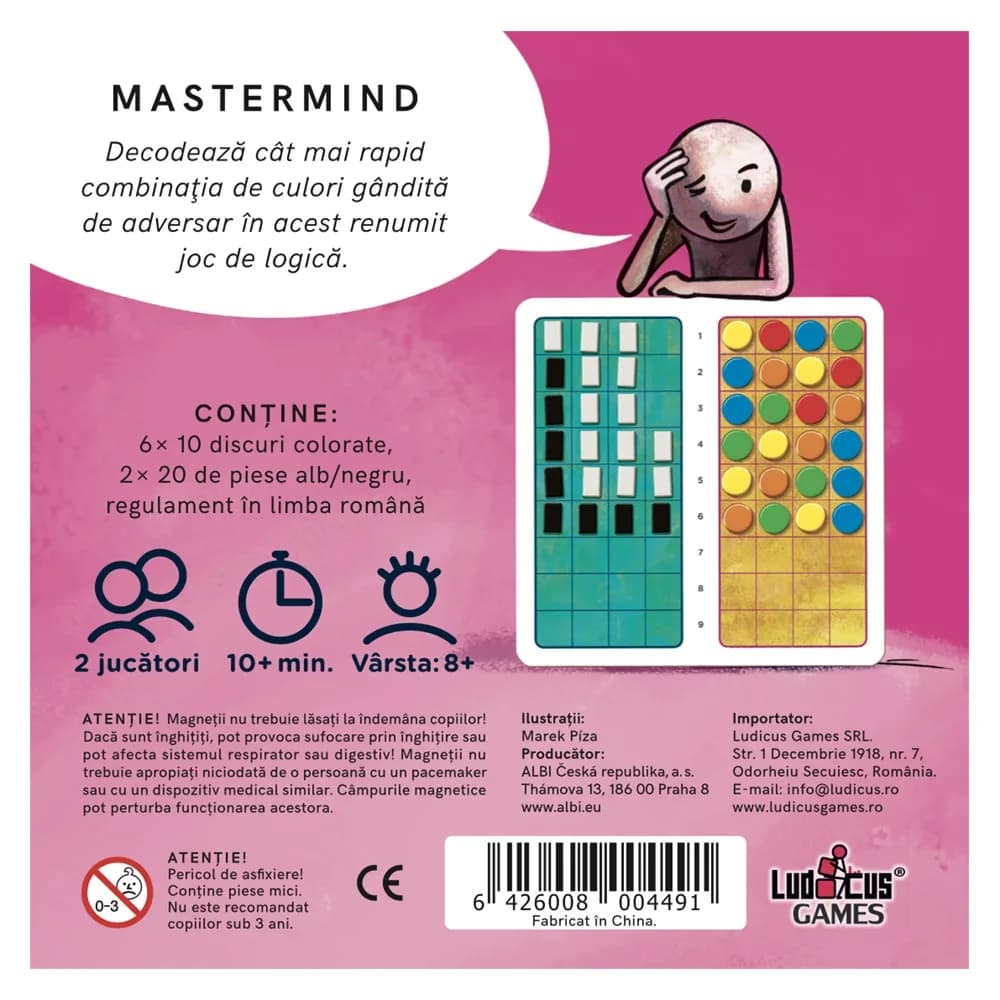 Joc magnetic - Mastermind — miniatură
