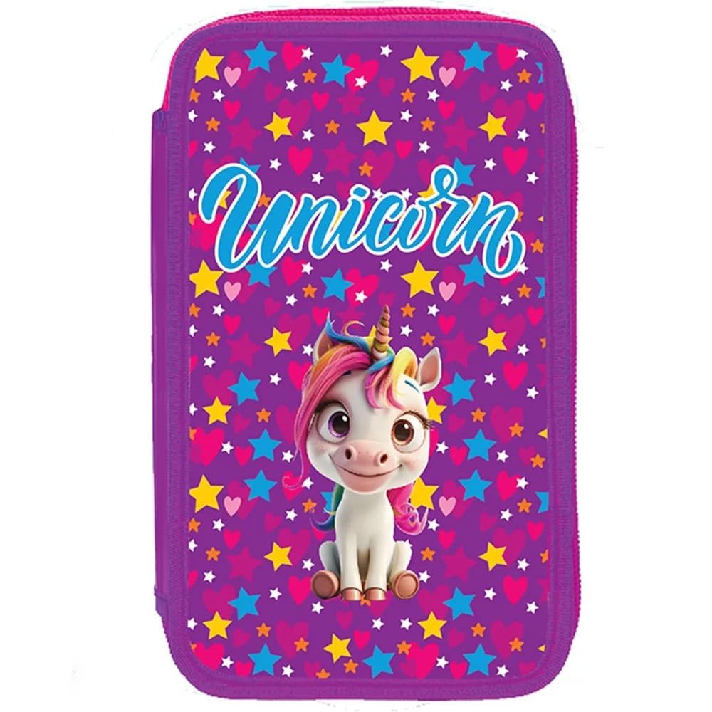 Penar echipat, 3 fermoare, 39 piese, UNICORN - S-COOL — miniatură
