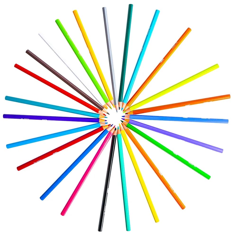 Creioane colorate Tropicolors set 24 - BIC — miniatură