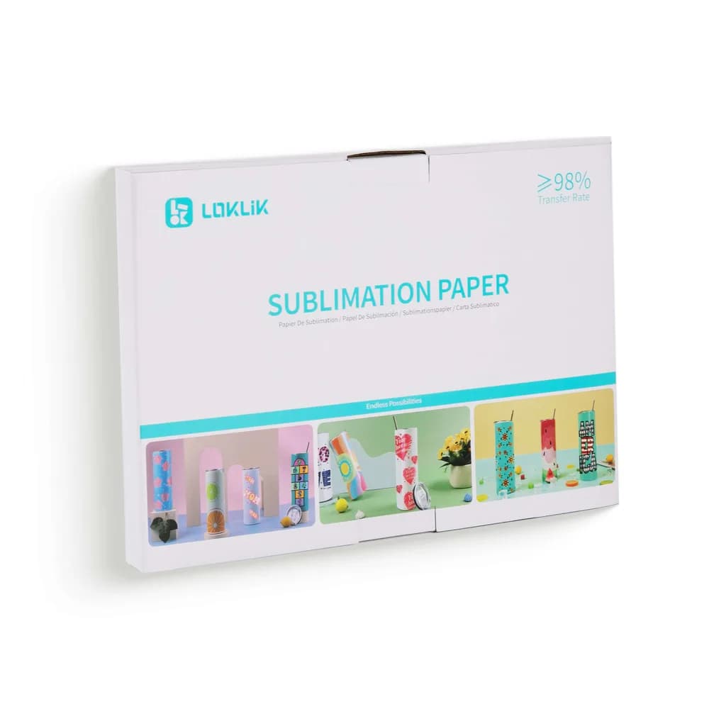 Accesoriu gravator laser LOKLiK Sublimation Paper – 140-pack (BG-RSHZ-0039-US-L-B2B) — miniatură