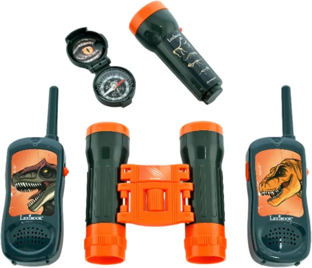 SET CU STAȚII EMISIE-RECEPȚIE, DINOZAURI — miniatură