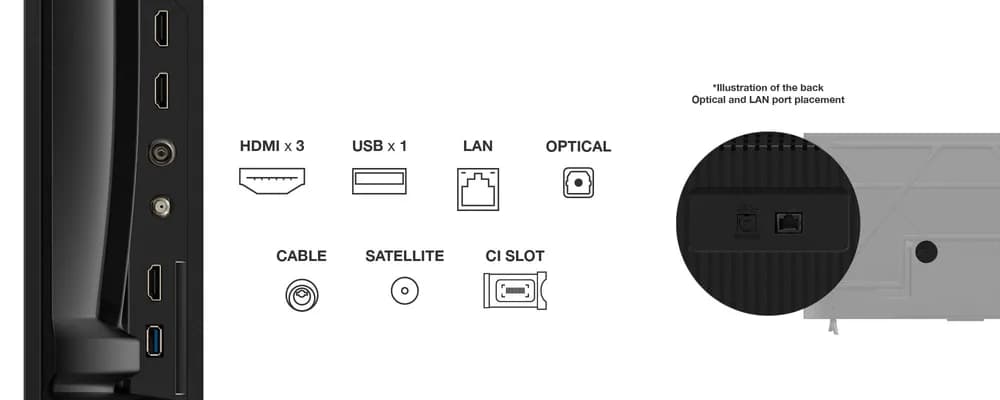 Televizor TCL LED 55V6C, 139 cm, Smart Google TV, 4K — miniatură