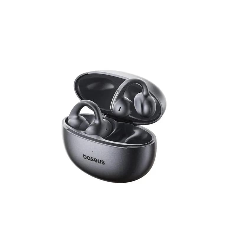 CASTI Baseus Bowie MC1 Pro Open-Ear True Wireless, on ear, pt smartphone, microfon pe casca, conectare prin Bluetooth 6.0, negru "A0102503" - 6932172694920 — miniatură
