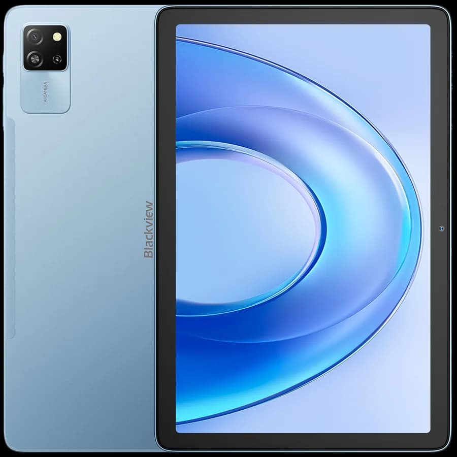 Blackview Tab 60 Pro SET LTE 10.1-inch HD+IPS 800x1280 60Hz 8GB/128GB, Cam Front 5MP Rear 8MP 7700mAh + Charger USB Type-C Cable SIM tool,Android 15 Sunny Sky Blue "BVTAB60PRO_S8BL_EU"