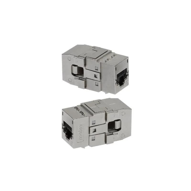 Conector Tool-less Keystone, 1xRJ45 STP cat.6A PowerCat - Molex "KSJ-00079"