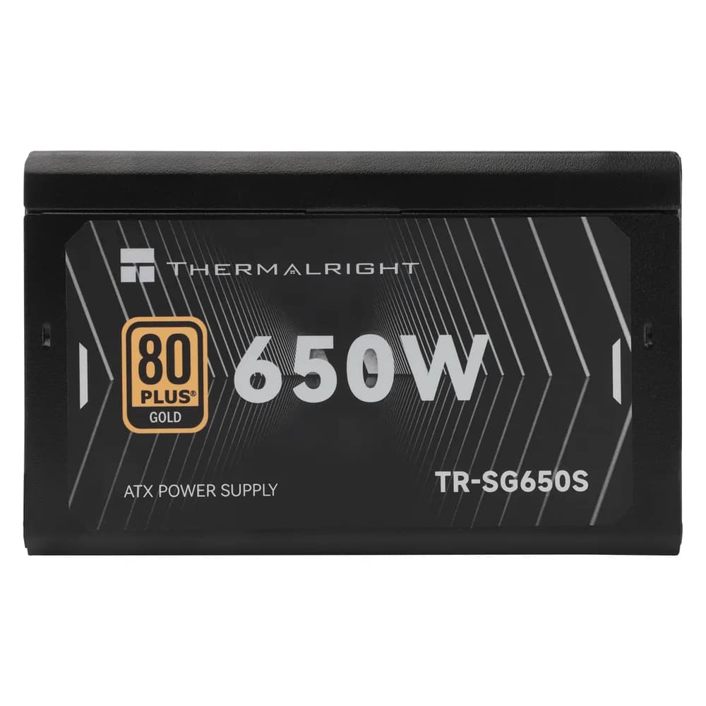 SURSA Thermalright "SG-650S", 650W, certificare 80 Plus Gold, non-modular, LLC, DC to DC, fan 120mm, negru, "TR-SG650S" — miniatură
