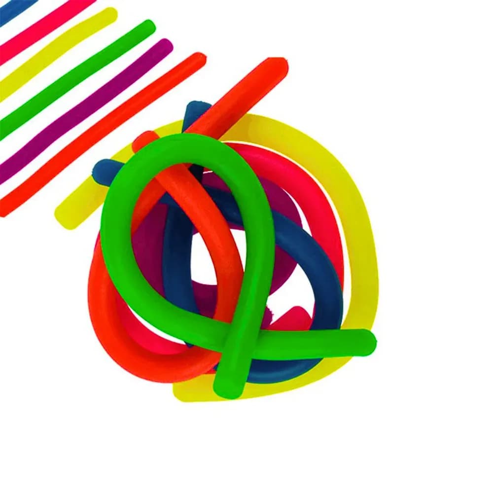 Șerpi Fidget Elastici (Set de 6)