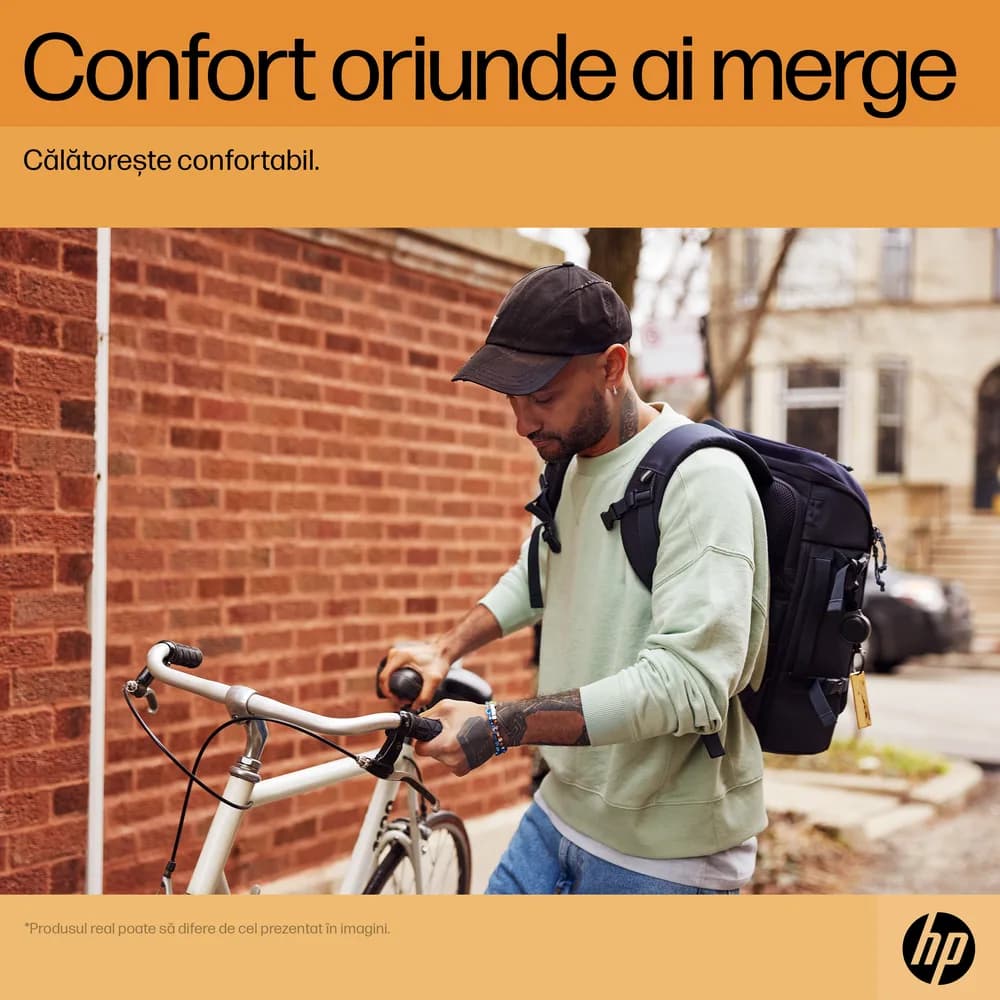 HP Travel 25L IGR 15.6inch Backpack "6B8U4AA" — miniatură