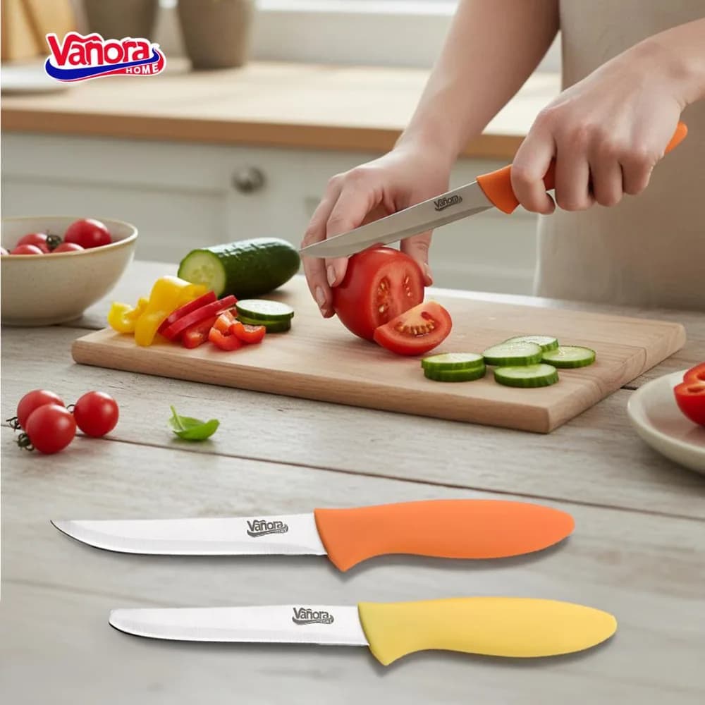 SET 2 CUTITE UNVERSALE, NERA, VANORA HOME — miniatură