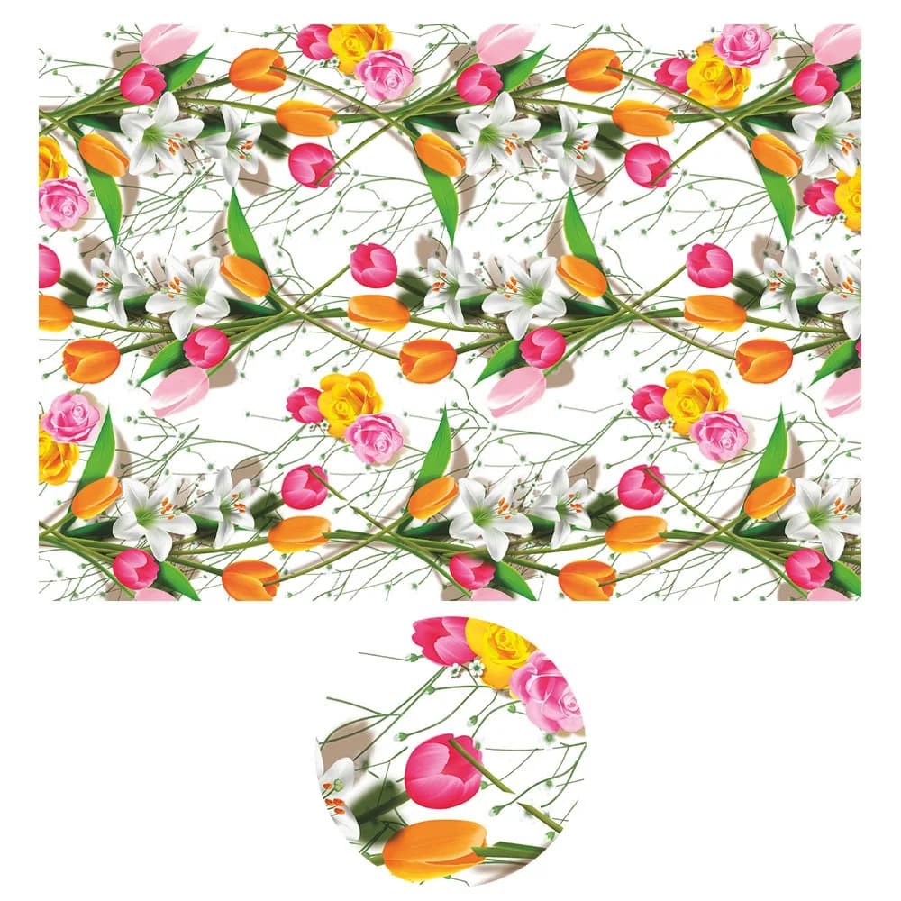 Hartie ambalaj cadouri, 80g, 70x100 cm, 100 buc/set - NEBO — miniatură