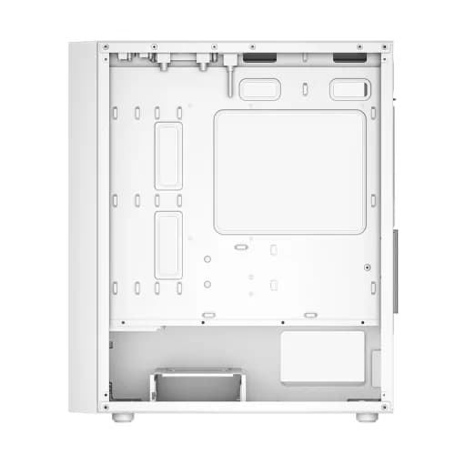 CARCASA PCCooler, middle tower, gaming, fara sursa, suporta 7xfan, PSU shroud, USB 3.1 gen x 1, USB 2.0 x 2, audio+mic, 5 sloturi expansiune, alb, "C3B310-WHP0-GL" — miniatură