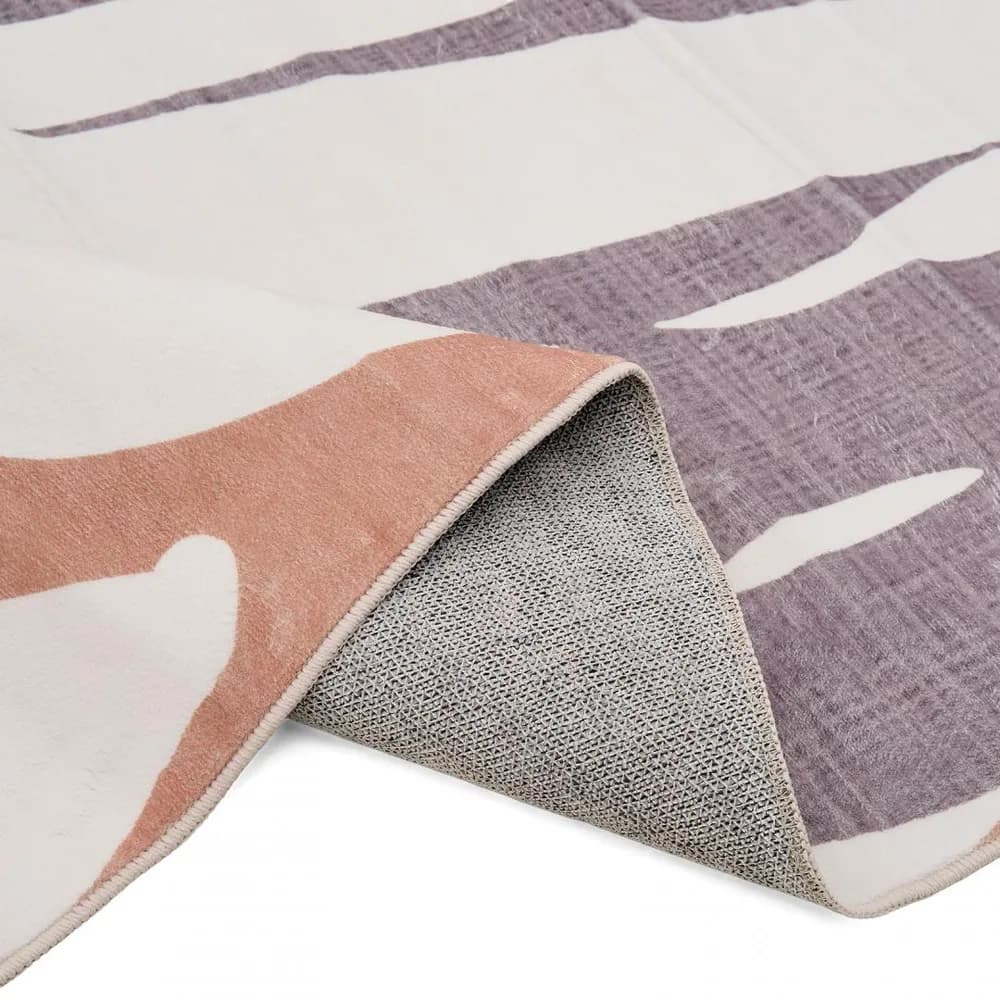 Covor printat, MARA 70x140 cm, lavabil cu spate antialunecare, inaltime fir 3mm — miniatură
