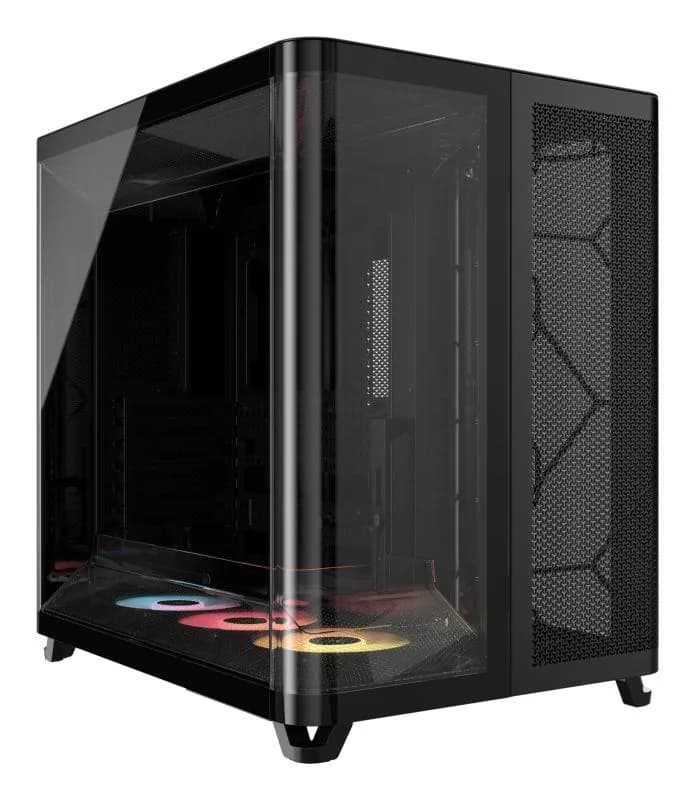 Carcasa CORSAIR AIR 5400 RS-R ARGB, RGB, Mid Tower, Black