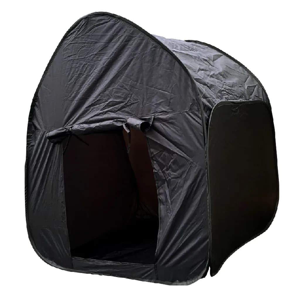 Cort Senzorial Pop-Up Negru pentru Construit Bârlog cu Husă 105cm — miniatură
