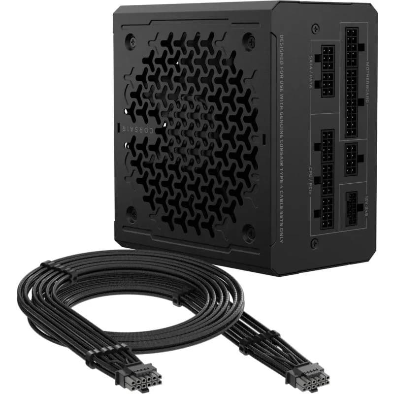 Sursa CORSAIR RM1000e, 80 PLUS Platinum, 1000W — miniatură
