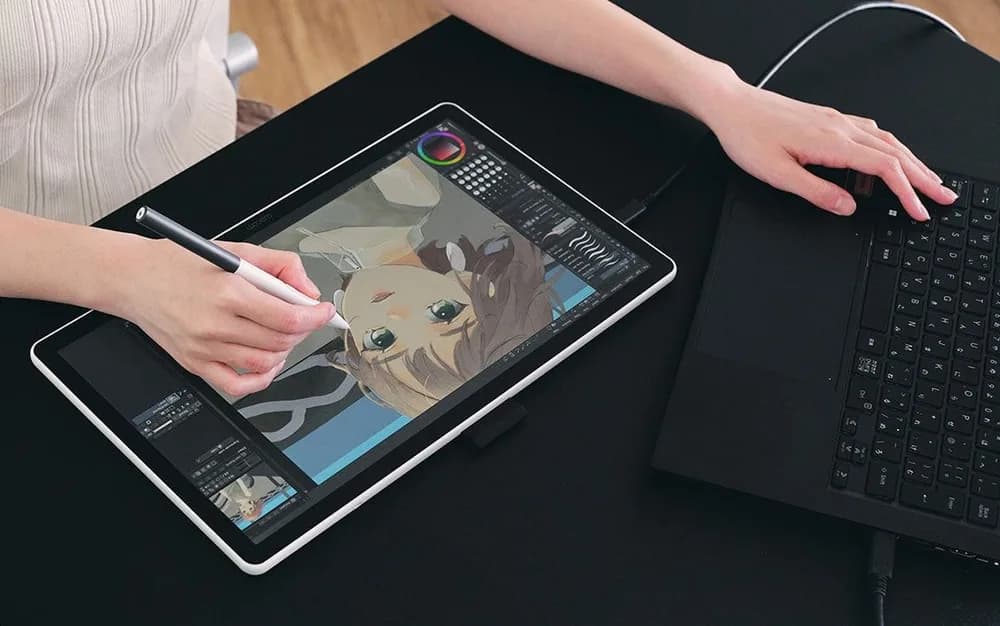 Wacom One 14 Creative Pen Display "DTC141W0" — miniatură