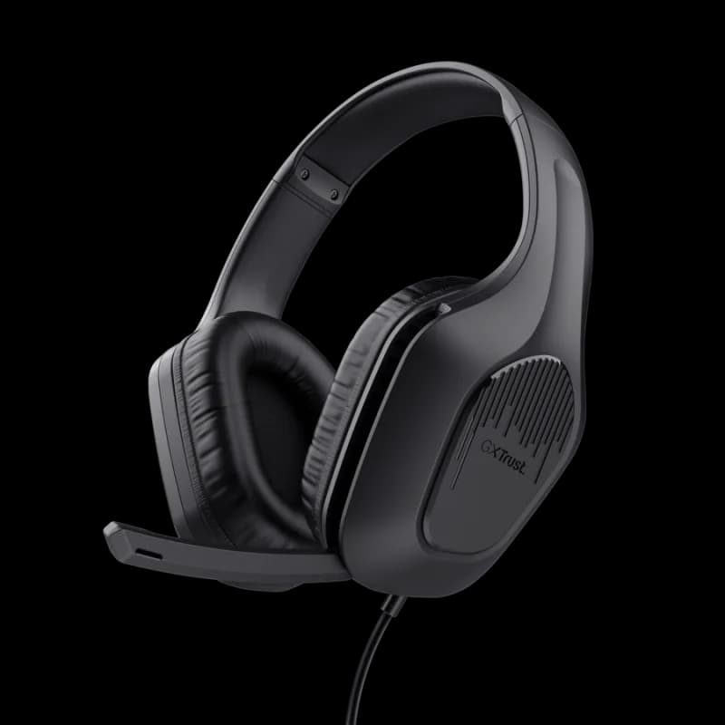 Casti Gaming Head-band Trust GXT 417 Zirox, Wired, Negru