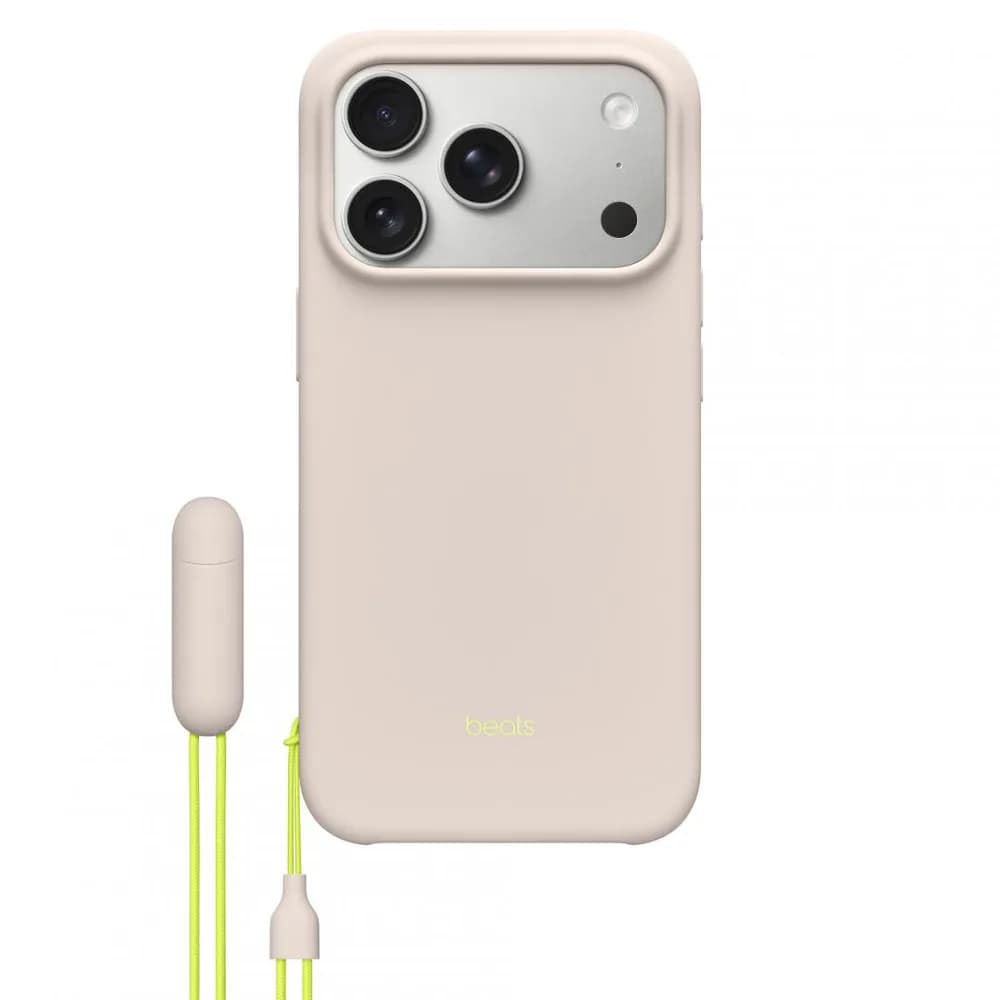 Beats iPhone 17 Pro Kickstand Case with MagSafe and Camera Control - Lime Stone — miniatură
