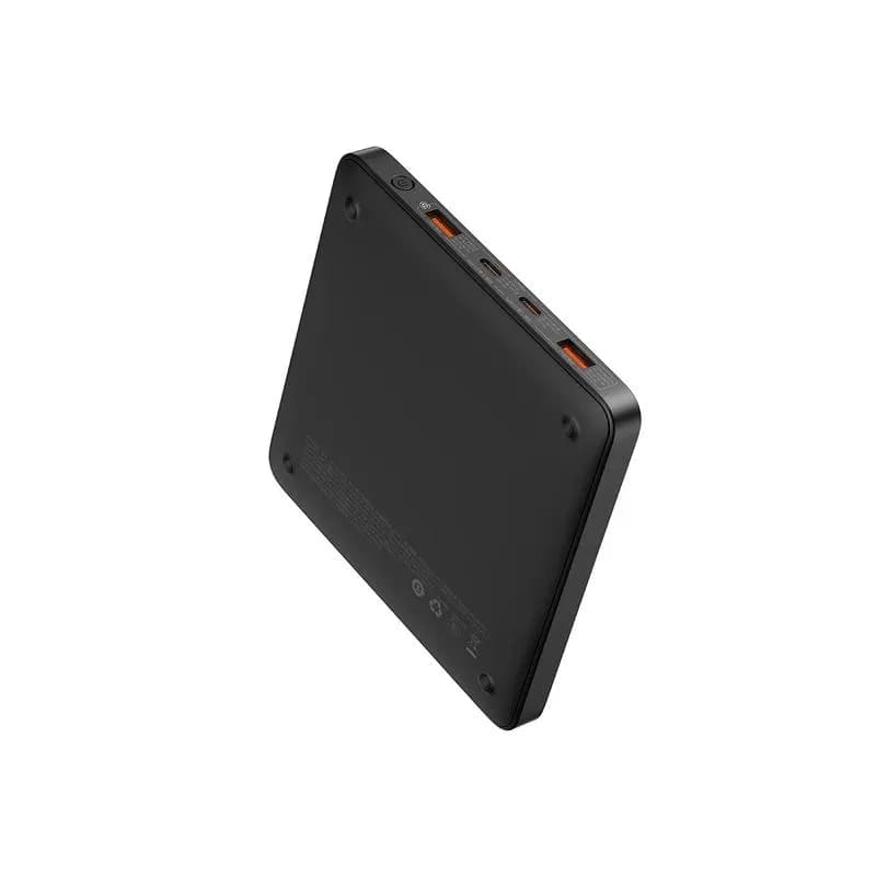 POWER BANK Baseus Blade, 20000mAh, PD 100W, ultra thin, 2 x USB; 2 x USB Type-C, display digital pt. status baterie, total 5A, negru, "PPBL000301" - 6932172628031 — miniatură