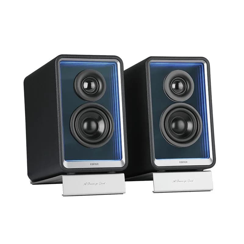 BOXE EDIFIER 2.0, RMS: 70W (2 x 15W, 2 x 20W), Bluetooth 5.3, USB-C, USB-A, AUX, sub-out, GaN charger 65W, black, "QR65-BK"