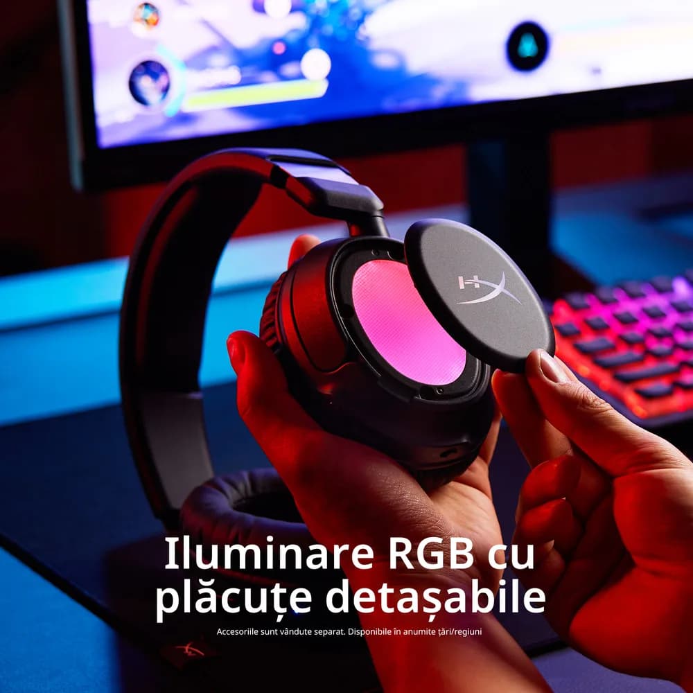 HyperX Cloud Flight 2 WL BK GAM HS"B5VC4AA" — miniatură