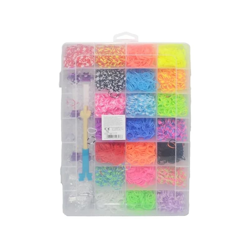 Set creativ elastice, 4200 piese/cutie — miniatură