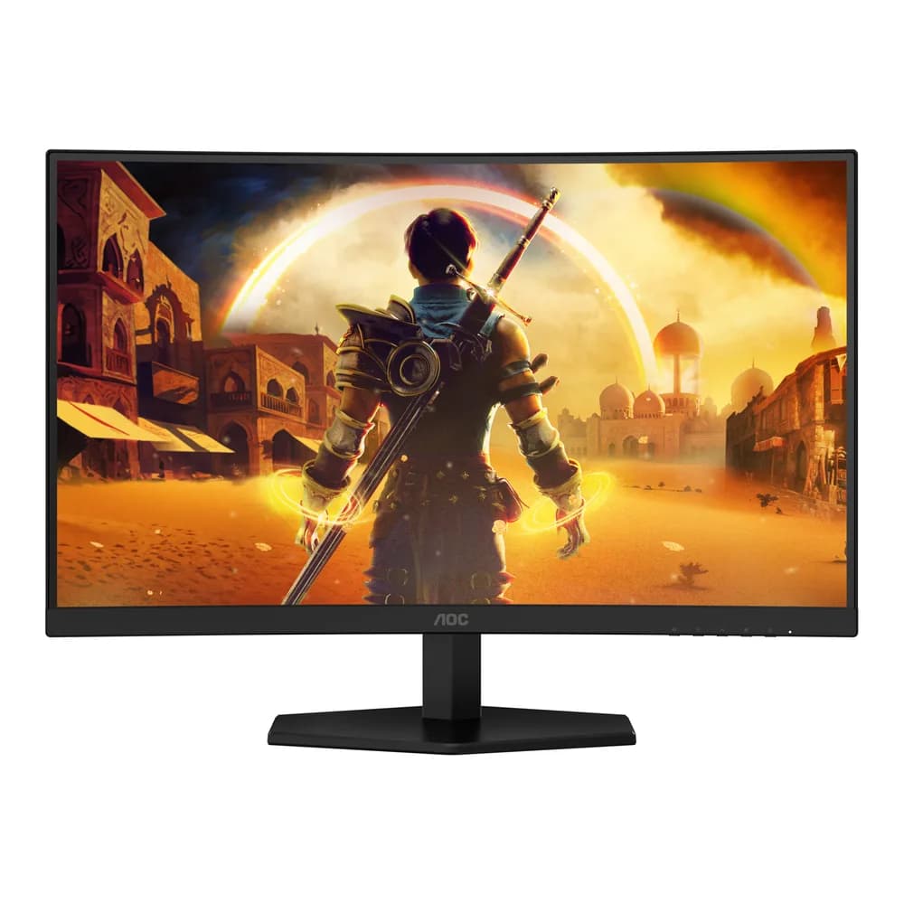 Monitor Gaming AOC C27G42ZE, 27", 1920 x 1080 pixeli, Black, Red — miniatură