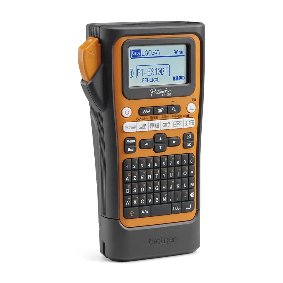 Imprimanta Direct Termic BROTHER 180dpi PT-E310BtVP, Viteza de tiparire: 20mm/s, Latime maxima de imprimare: 18mm|Conectivitate:, Imprimare Cod de bare: DA "PTE300BTVPYJ1" — miniatură