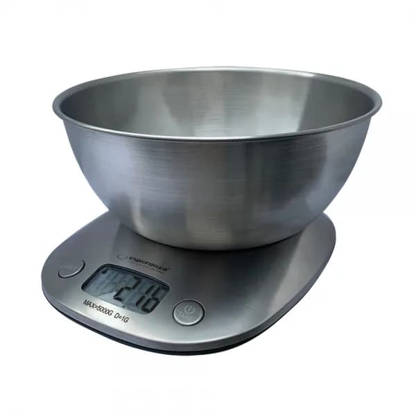 Cantar de bucatarie Esperanza LYCHEE EKS008 max. 5kg Inox "EKS008"