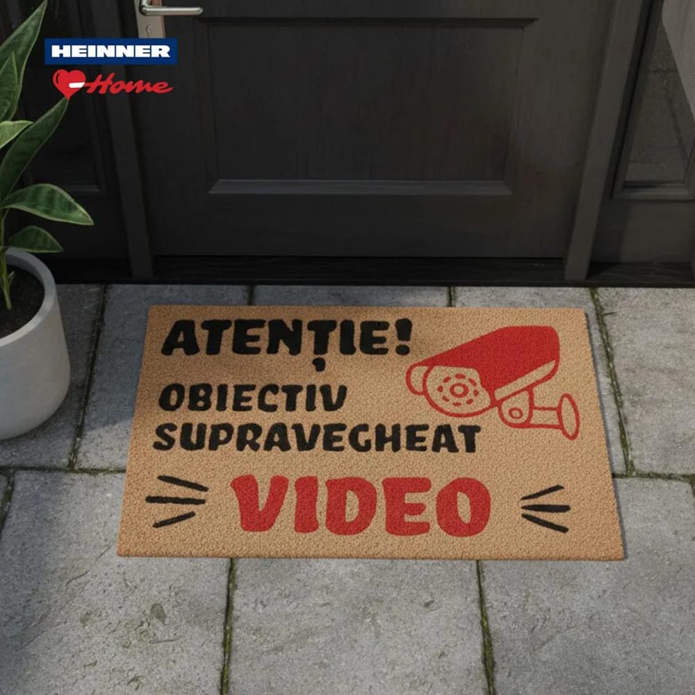 COVORAS INTRARE COCOS 60X40CM,FUN, VIDEO — miniatură