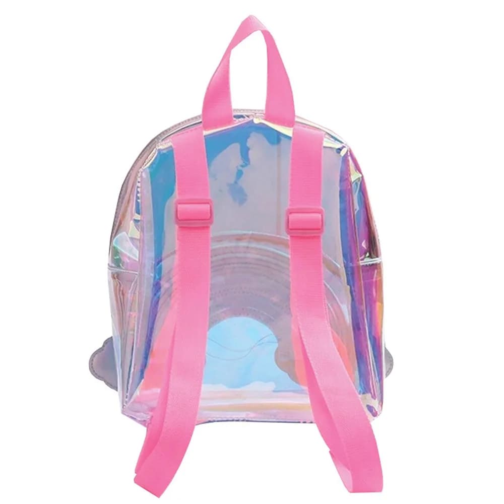 Ghiozdan gradinita transparent, 20x26x13 cm, RAINBOW - S-COOL — miniatură