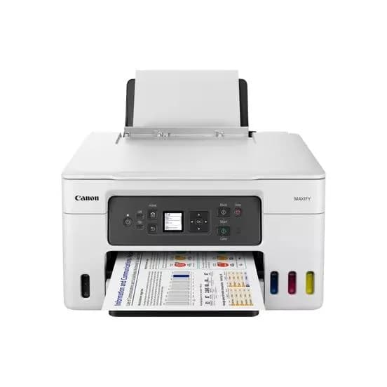 Multifunctional Inkjet CISS Color Canon GX3040, A4, Functii: Impr.|Scan.|Cop.|Cloud, Viteza de Printare Monocrom: 18ipm, Viteza de printare color: 13ipm, Conectivitate:USB|WIFI, Duplex:Da, ADF:Nu, 33000pag max /luna, (incl.TV 11lei) "5777C009AA" — miniatură