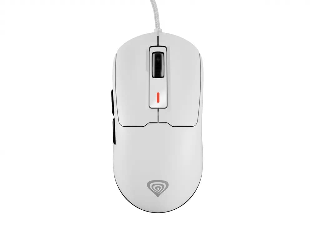Mouse Gaming GENESIS Krypton 660, 12000 DPI, Alb — miniatură