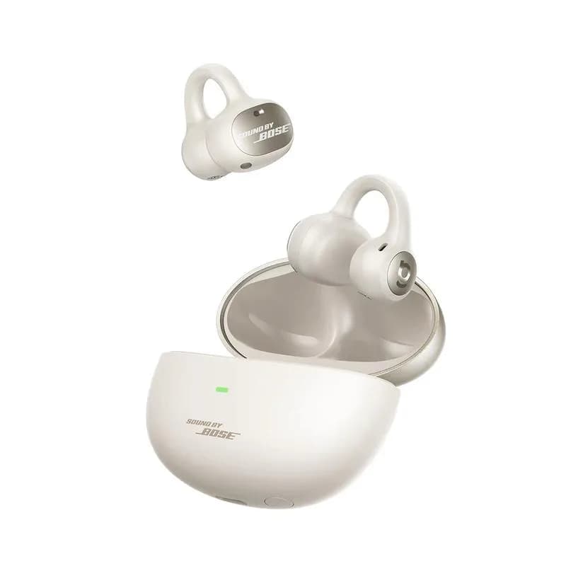 CASTI Baseus Inspire XC1 Open-Ear True Wireless, on ear, pt smartphone, microfon pe casca, conectare prin Bluetooth 6.0, sound by Bose, alb "A0102801" - 6953156299900 — miniatură