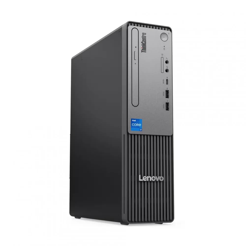 Desktop Education Lenovo ThinkCentre Neo 50s Gen 5 cu procesor Intel Core i3-14100 pana la 4.7 GHz, 16 GB DDR5, 512GB SSD, Intel UHD Graphics 730, Windows 11 Pro Edu, Black — miniatură
