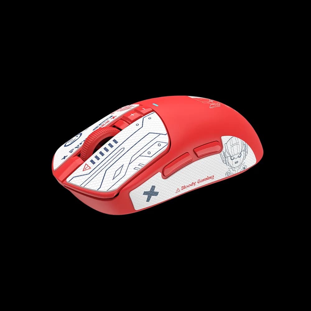 Mouse A4Tech, gaming, BLOODY WAVELINK FULL SPEED, DUAL MODE WIRELESS USB PYRO BLAZE TYPE-C, "R72Pro" 4711421 002493 — miniatură