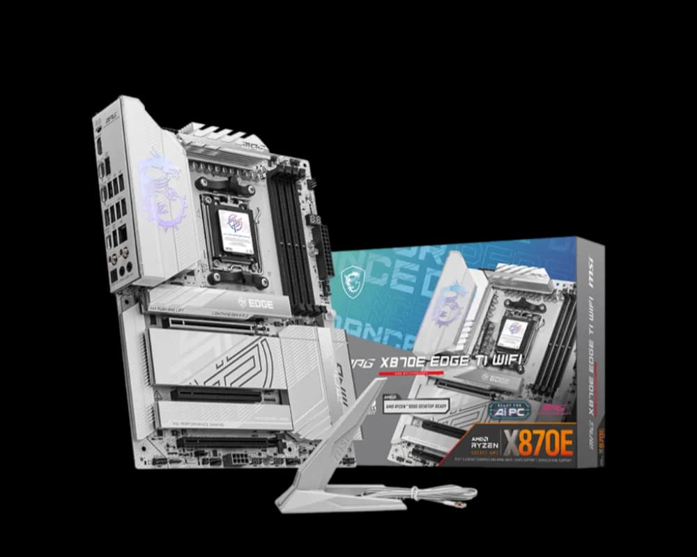 Placa de baza MSI MPG X870E EDGE TI WIFI, Socket AM5, DDR5, ATX — miniatură