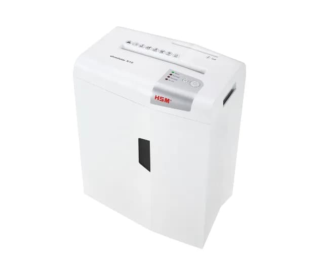 Distrugator documente manual HSM ShredStar X10, 10 coli, cross cut (4.5 x 30mm), securitate 4 "H-1045111"