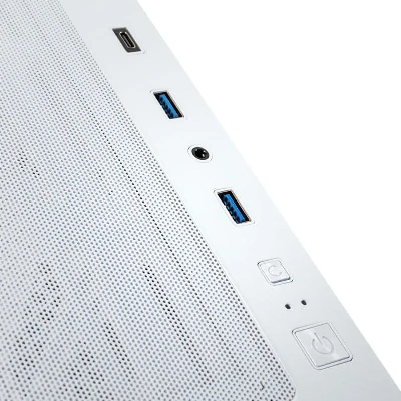 Carcasa RAIJINTEK PONOS ULTRA TG4, ATX, Alb "0R20B00227" — miniatură