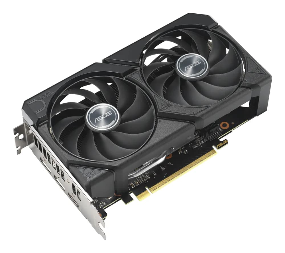 VGA PCIE16 RX9060XT 16GB GDDR6/DUAL-RX9060XT-16G ASUS "DUAL-RX9060XT-16G" — miniatură