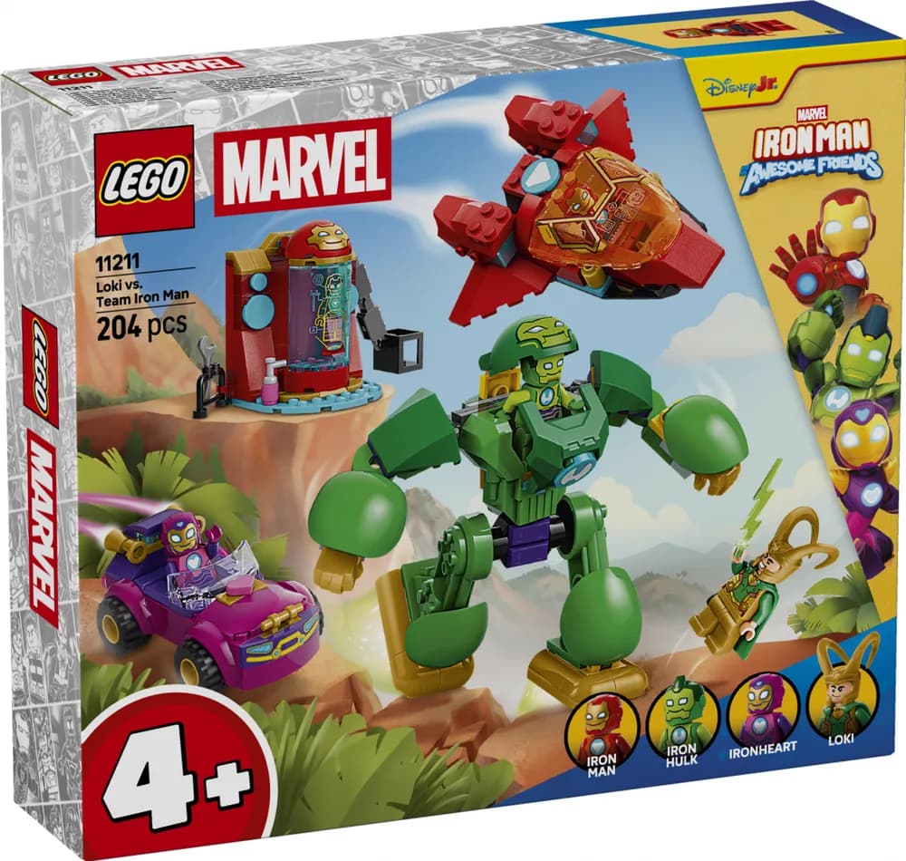 LOKI VS ECHIPA LUI IRON MAN LEGO11211 — miniatură