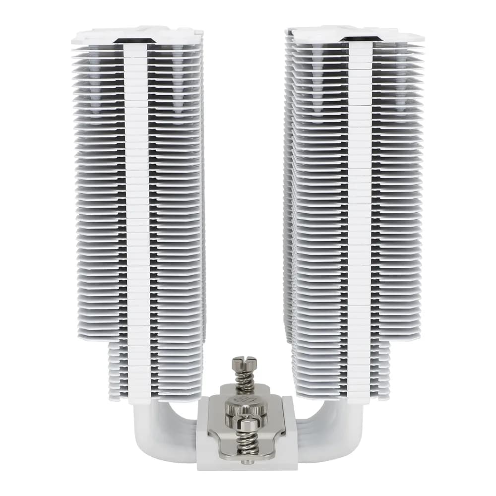 COOLER Thermalright "Peerless Assassin 120 White ARGB" dual tower,skt. Intel si AMD, racire cu aer, vent. 2 x 120mm, 1550 rpm, 6 heatpipes, inaltime 157mm, ARGB,"Peerless Assassin 120 White ARGB" — miniatură