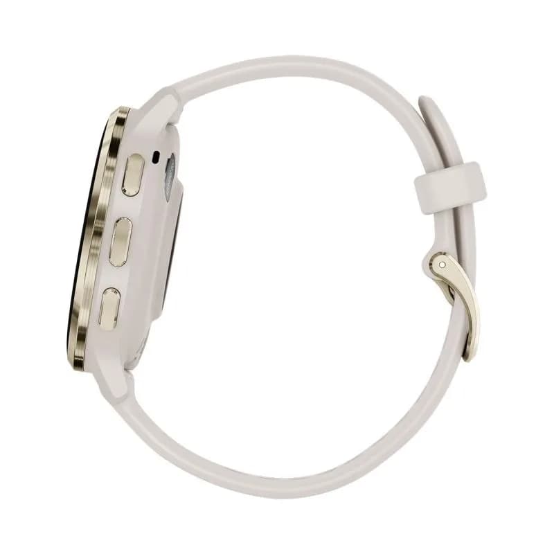 Ceas Garmin Venu 3S, Ivory/ Soft Gold — miniatură